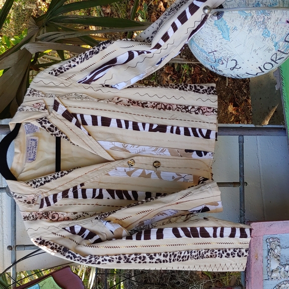 Life Style Woman Jackets & Blazers - 😀FINAL PRICE😀Life Style animal print jacket